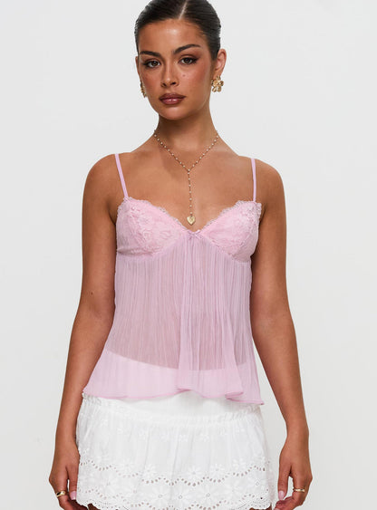 ARIA | Lace Pleated Top - Veska 