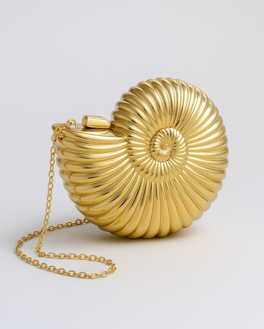 Ariel Gold Clutch - Veska 