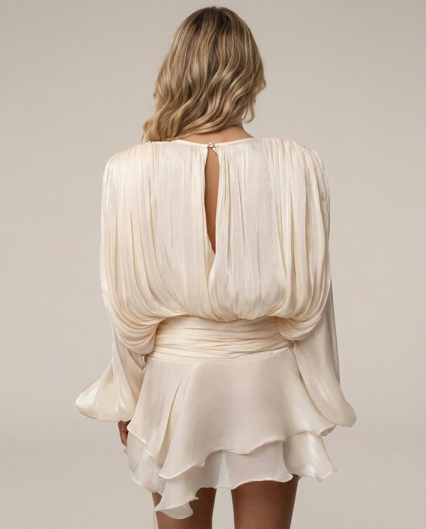 ARIA | EVE Draped Mini Dress - Veska 