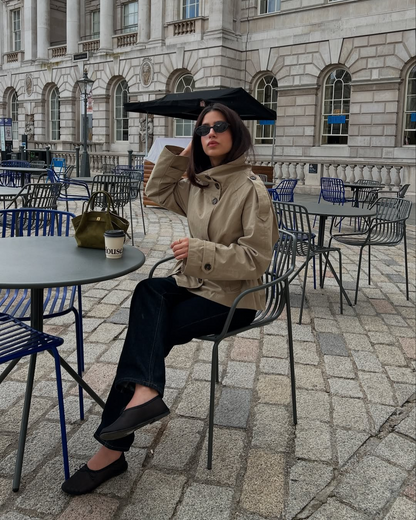 ARIA | Short Trench Coat - Veska 