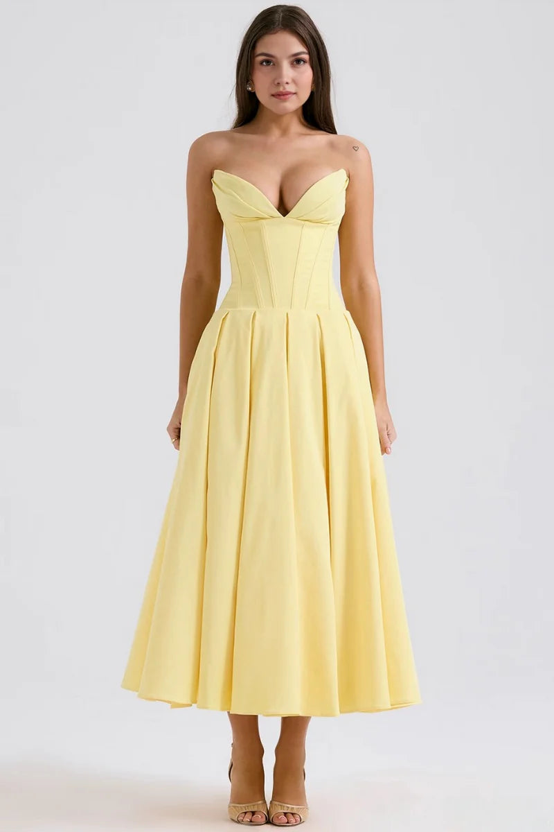 Vestido moldeador Veska Samara, ajustado y elegante, con detalles en la parte superior y cintura para resaltar la figura.