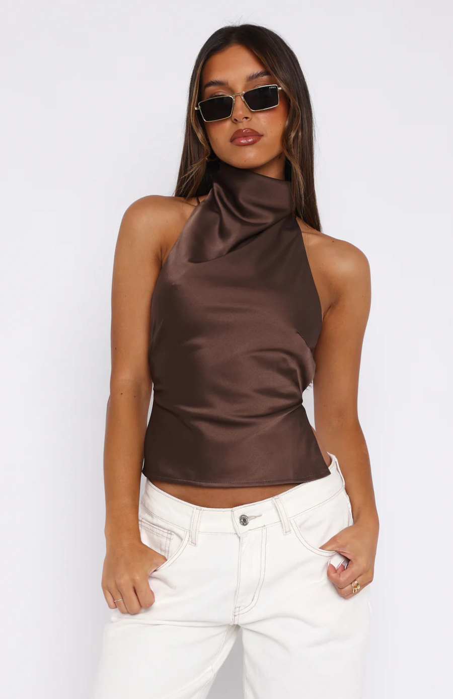 ARIA | Glow Halter Top - Veska 