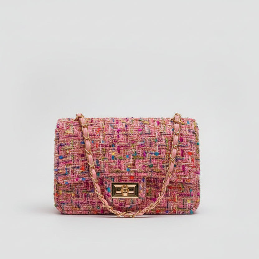 BOLSO TWEED I Cadena - Veska 