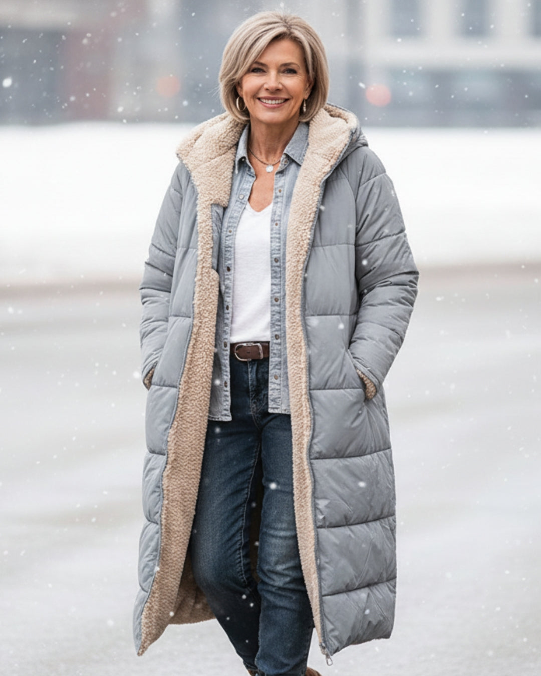 CARLIE I ABRIGO NORDIC REVERSIBLE - Veska 