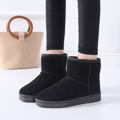 Snow Boots Winter Faux Fur Women Shoes - Veska 