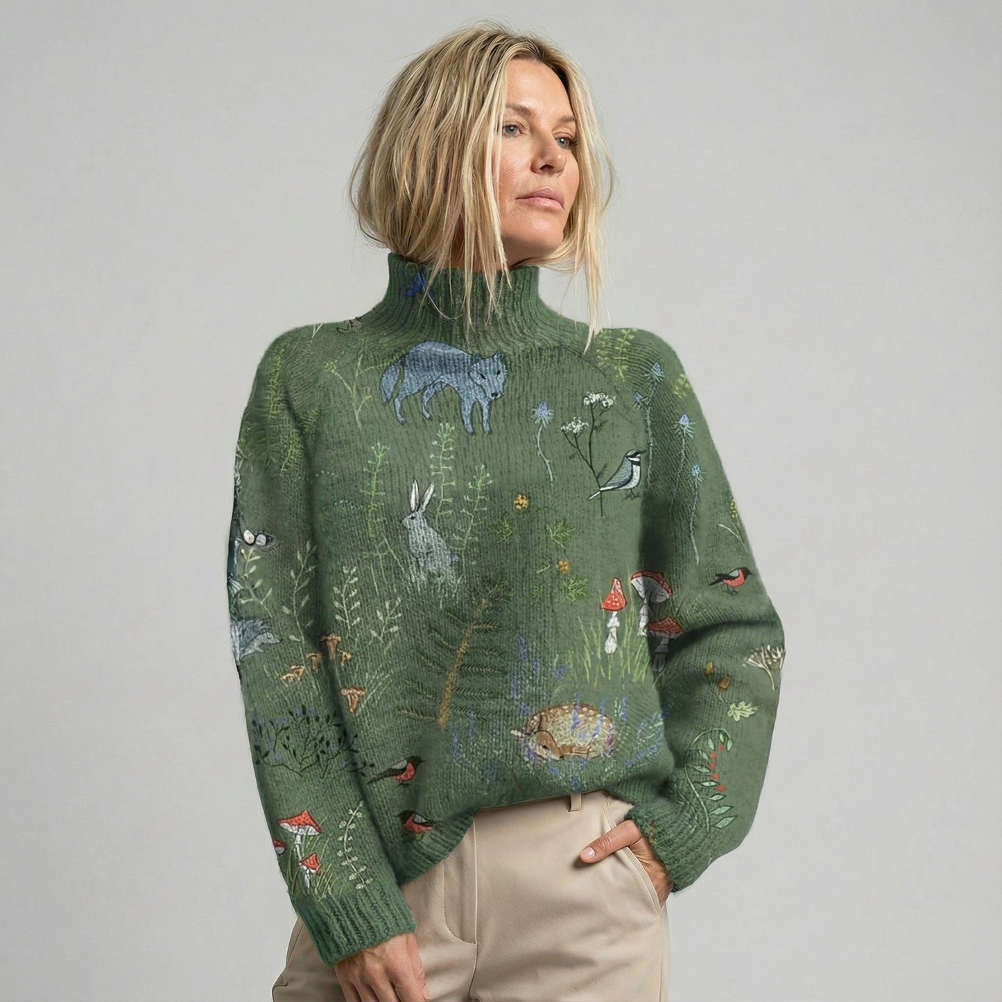 JERSEY FLORAL - Veska 
