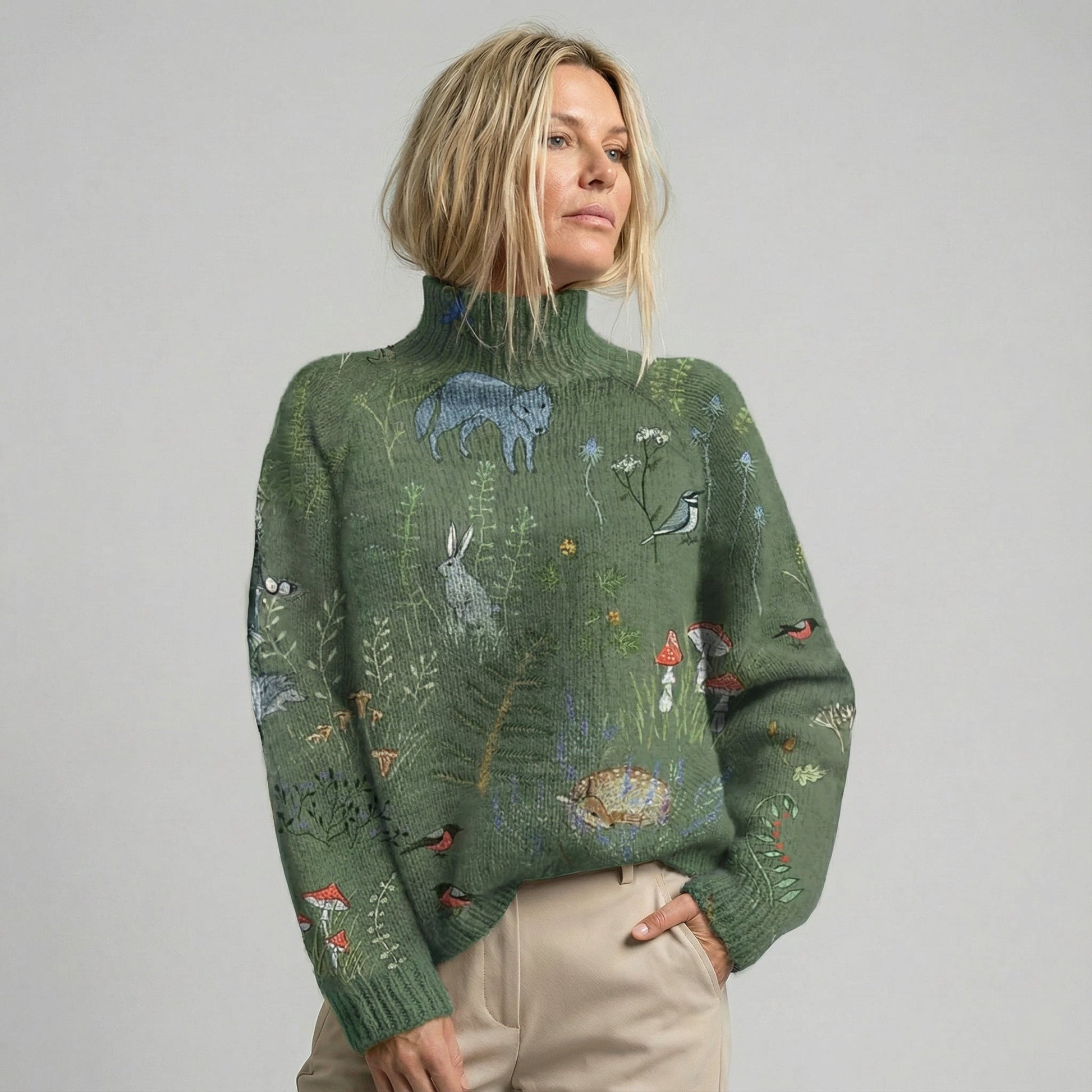 JERSEY FLORAL - Veska 
