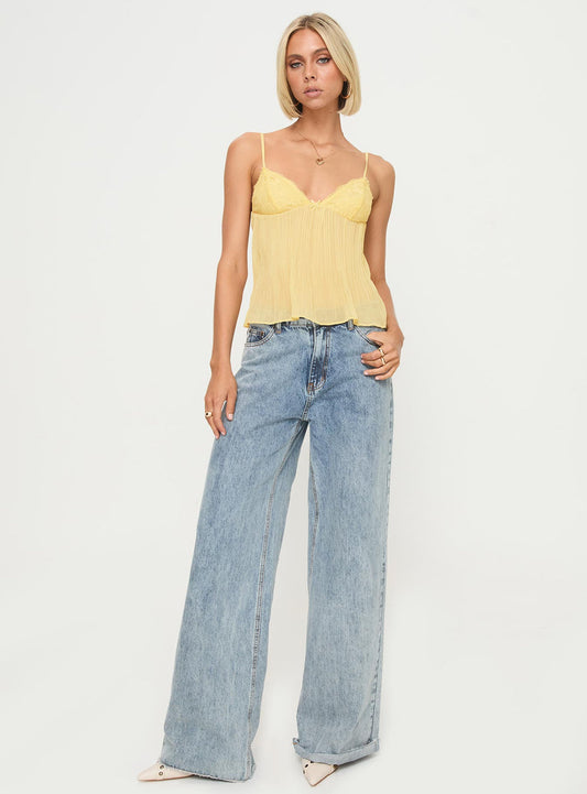ARIA | Lace Pleated Top - Veska 