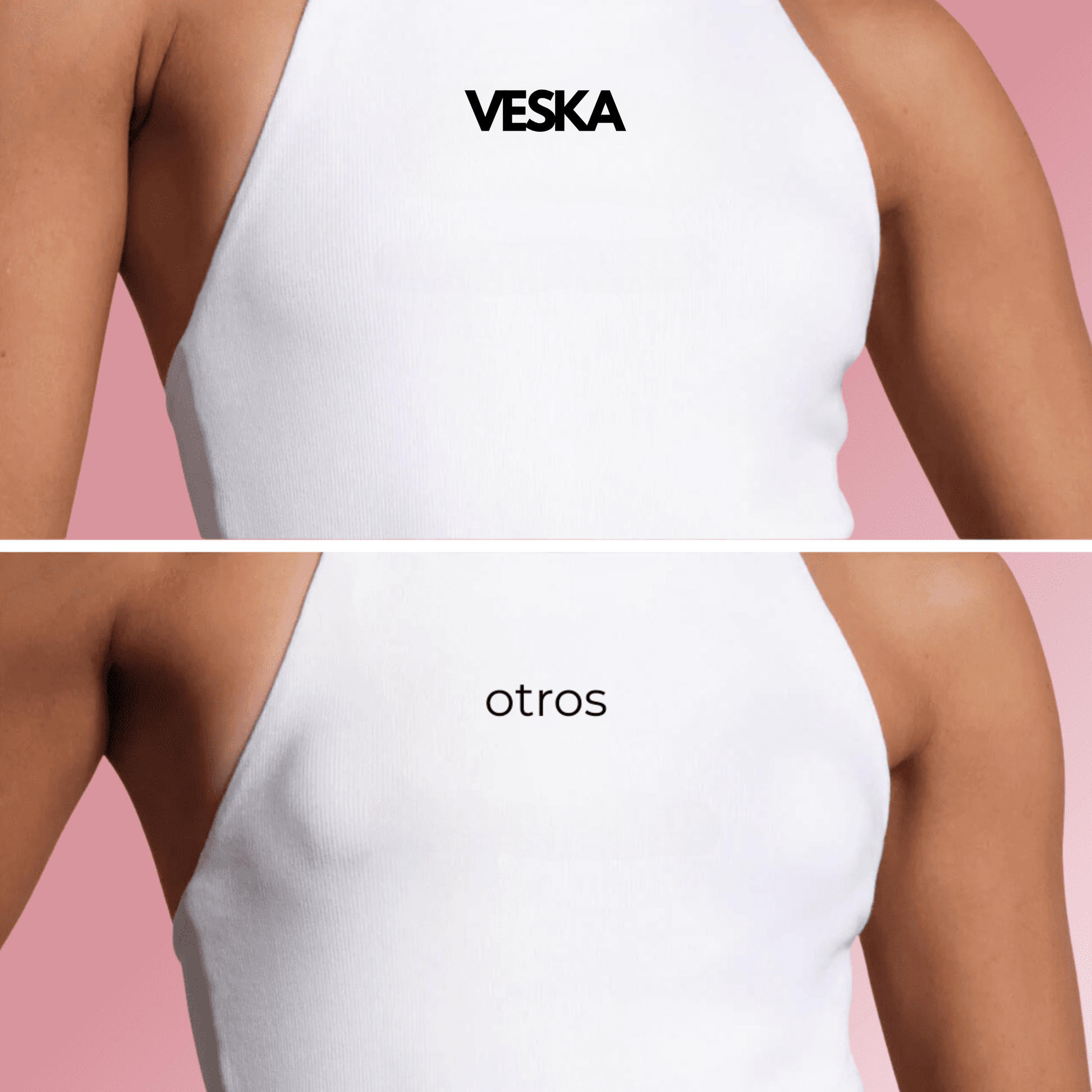 Pezoneras de círculos sin adhesivo de la marca Veska, diseño discreto y cómodo para mayor protección y comodidad.