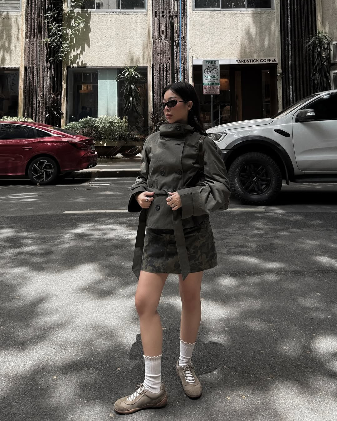 ARIA | Short Trench Coat - Veska 