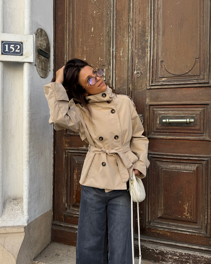 ARIA | Short Trench Coat - Veska 