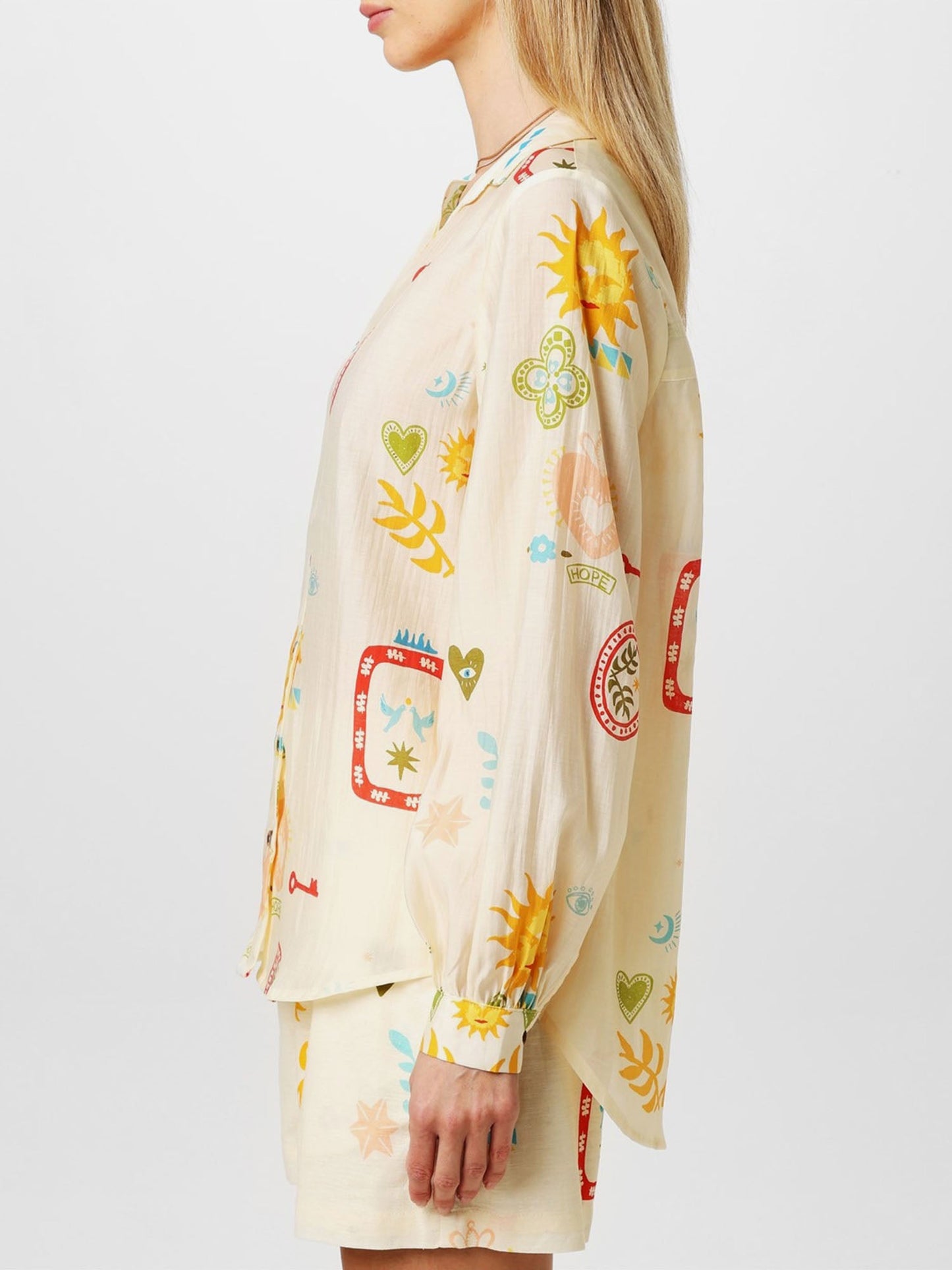 CONJUNTO CAMISERO ESTAMPADO CON SHORT - Veska 
