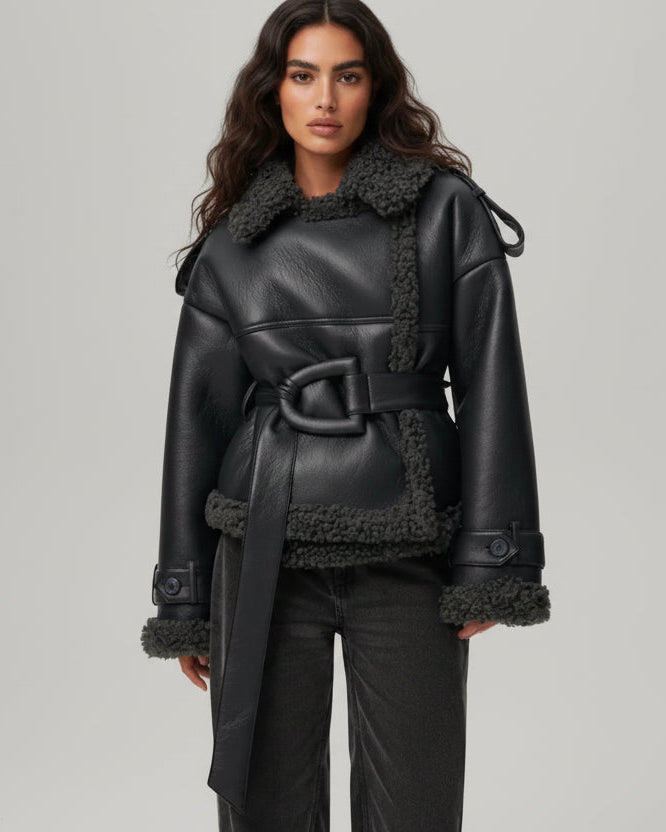 CHAQUETA PIEL DE OVEJA - Veska 