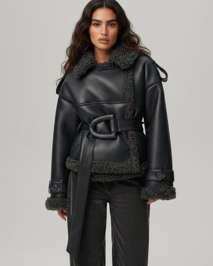 CHAQUETA PIEL DE OVEJA - Veska 