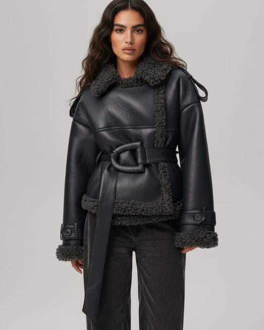 CHAQUETA PIEL DE OVEJA - Veska 