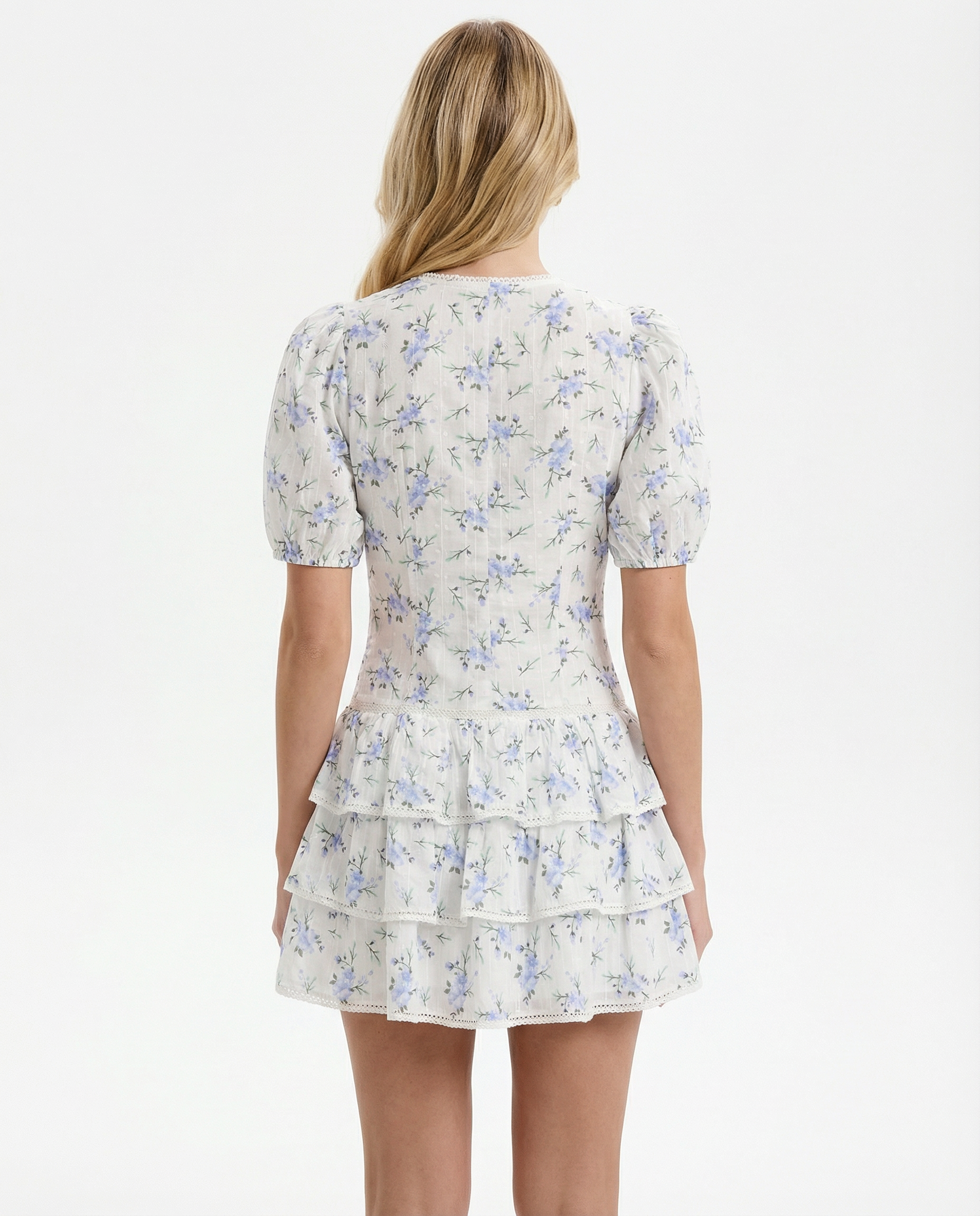 ARIA | Floral Mini Dress - Veska 