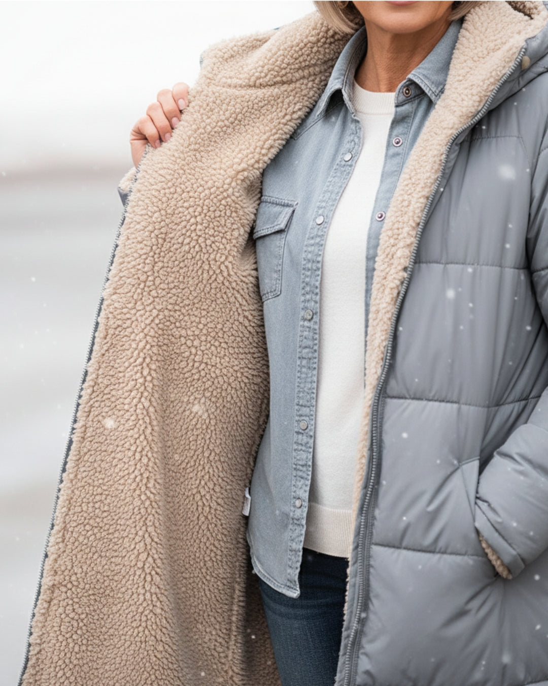 CARLIE I ABRIGO NORDIC REVERSIBLE - Veska 