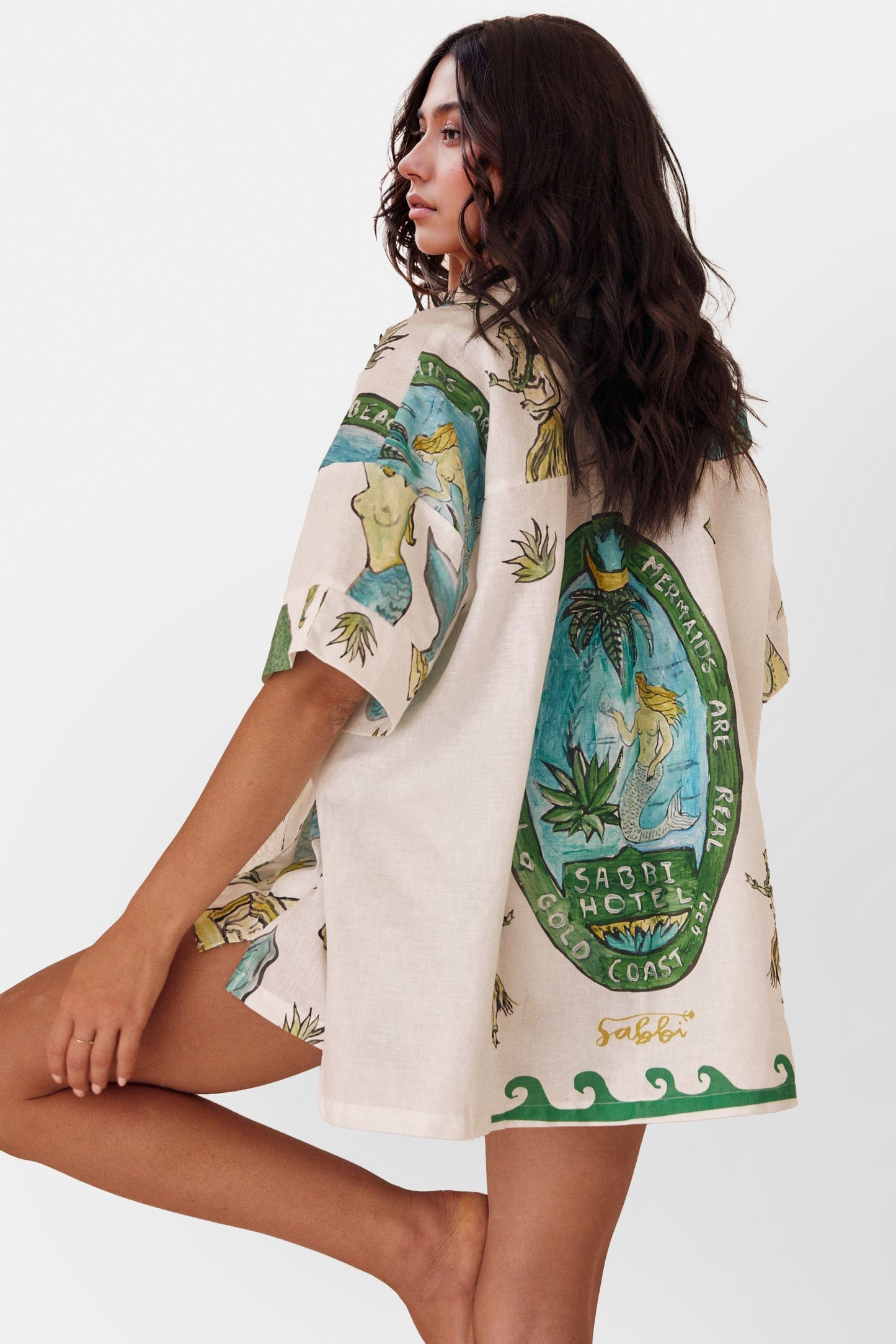 CONJUNTO CAMISERO ESTAMPADO SIRENA - Veska 