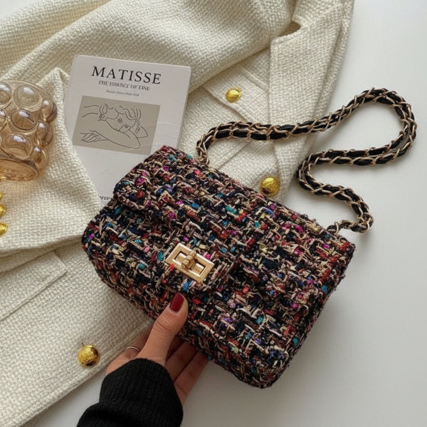 BOLSO TWEED I Cadena - Veska 