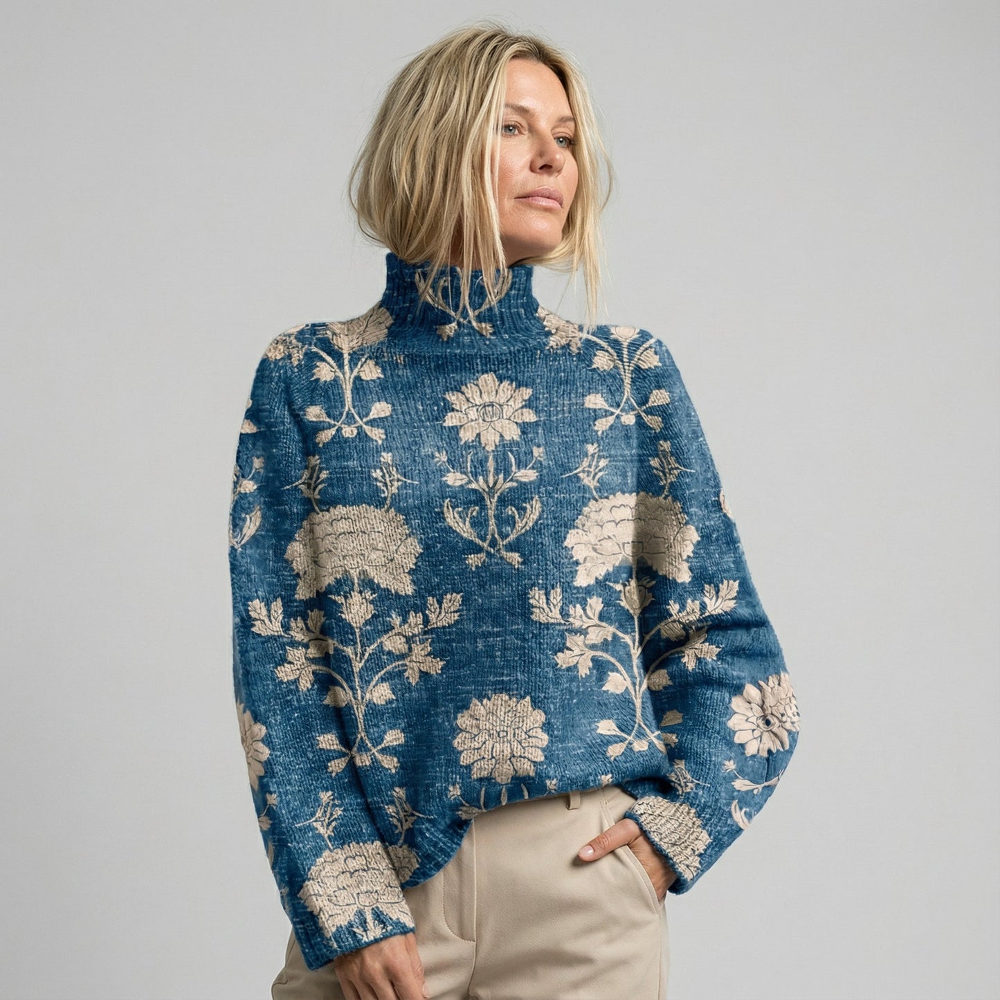 JERSEY FLORAL - Veska 