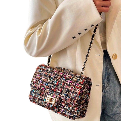 BOLSO TWEED I Cadena - Veska 