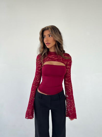 ARIA | Lace Top - Veska 