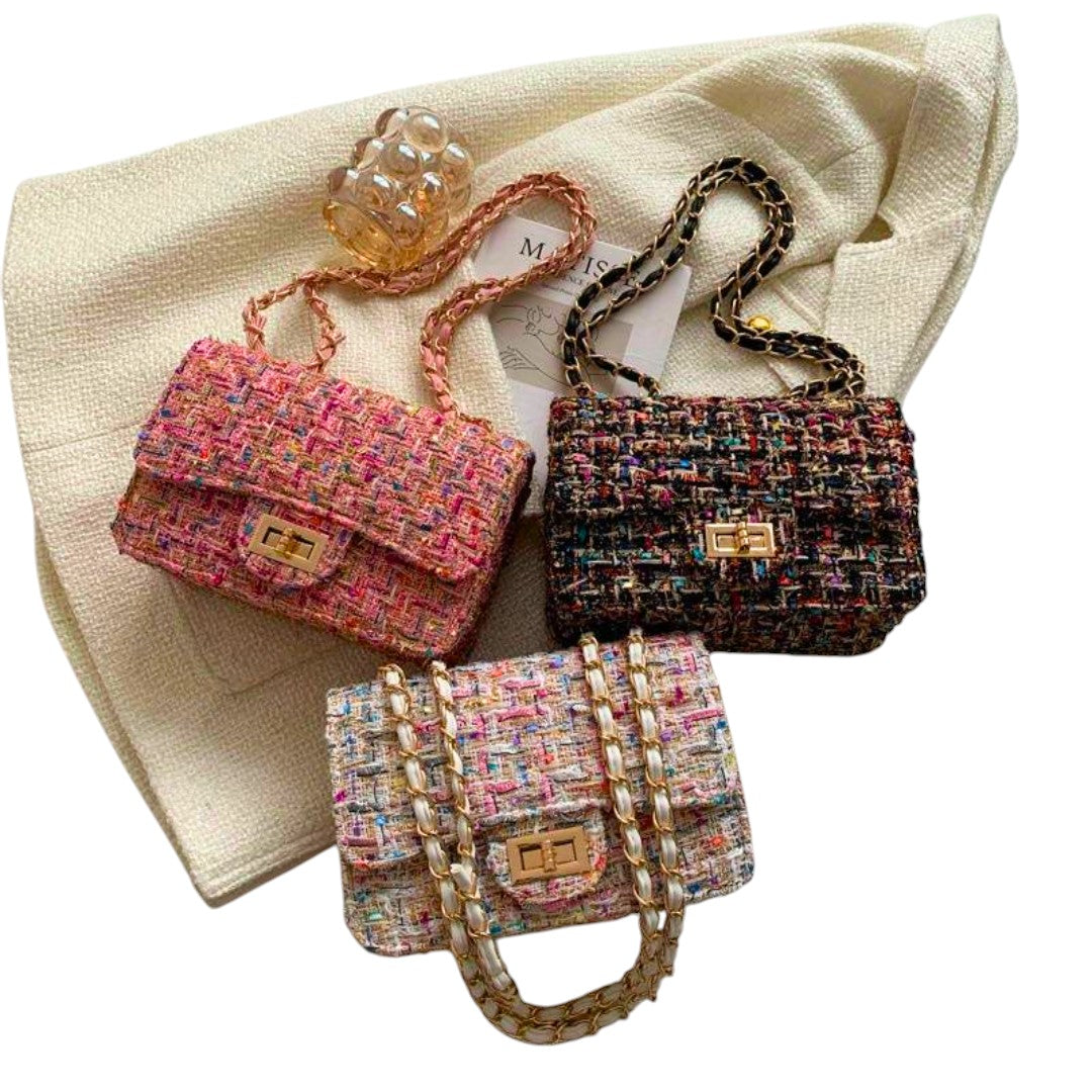 BOLSO TWEED I Cadena - Veska 