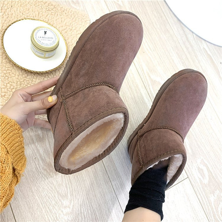 Snow Boots Winter Faux Fur Women Shoes - Veska 