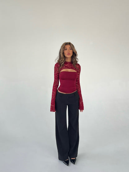 ARIA | Lace Top - Veska 