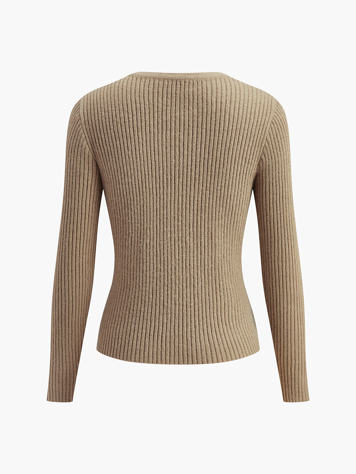 CARDIGAN CON BOTONES Y ABERTURA LATERAL - Veska 