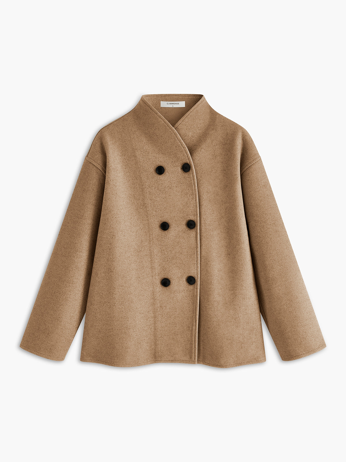 CHAQUETA OVERSIZE CON DOBLE ABOTONADURA - Veska 