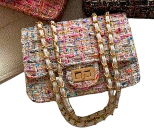 BOLSO TWEED I Cadena - Veska 