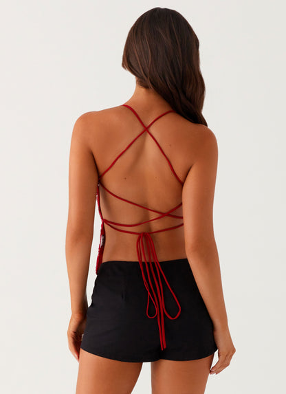 ARIA | Sequin Cami Top - Veska 