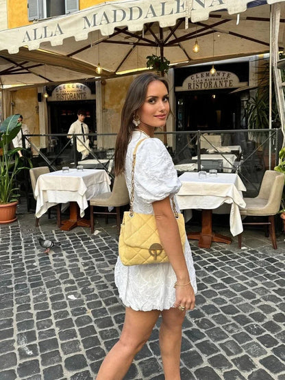 ARIA | Puff Mini Dress - Veska 