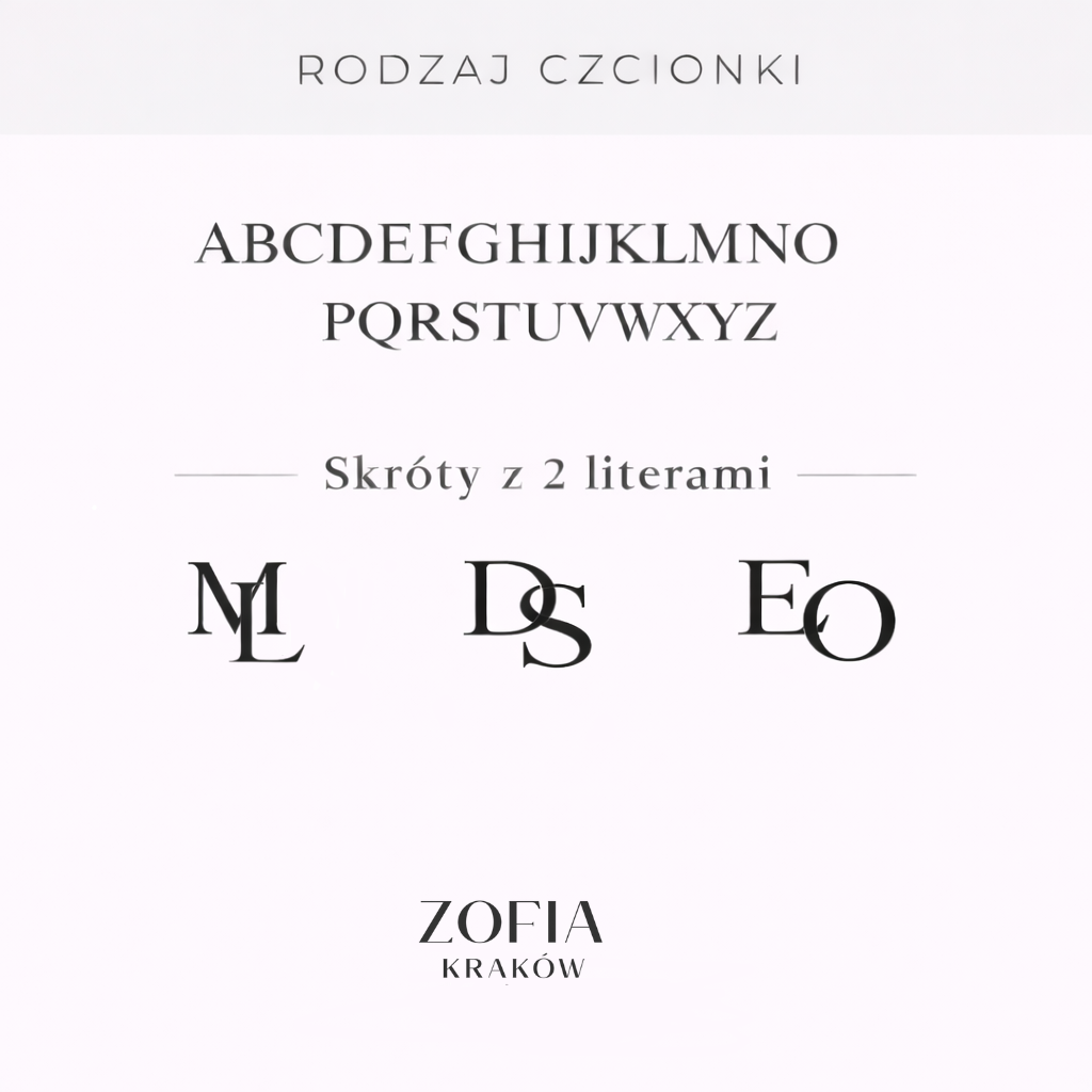 Oliwia - Naszyjnik z podwójnymi inicjałami - Veska 