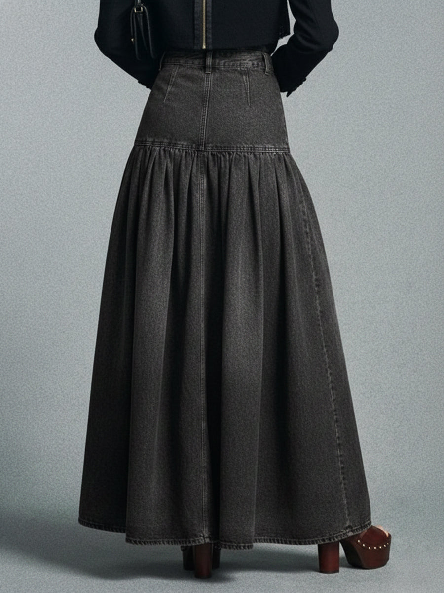 Gonna Denim Maxi 🖤 - Veska 
