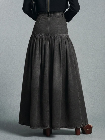 Gonna Denim Maxi 🖤 - Veska 