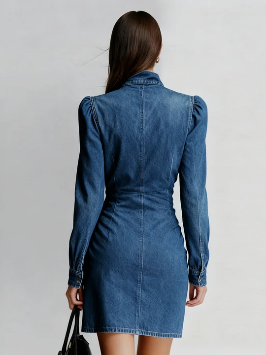 Minidress Camilla in Denim - Veska 