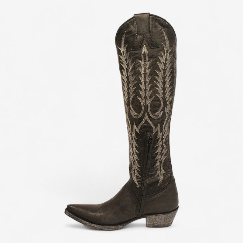 BOTA COWBOY I Bordada - Veska 