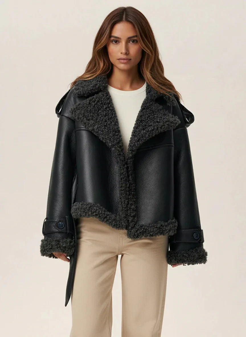 CHAQUETA PIEL DE OVEJA - Veska 