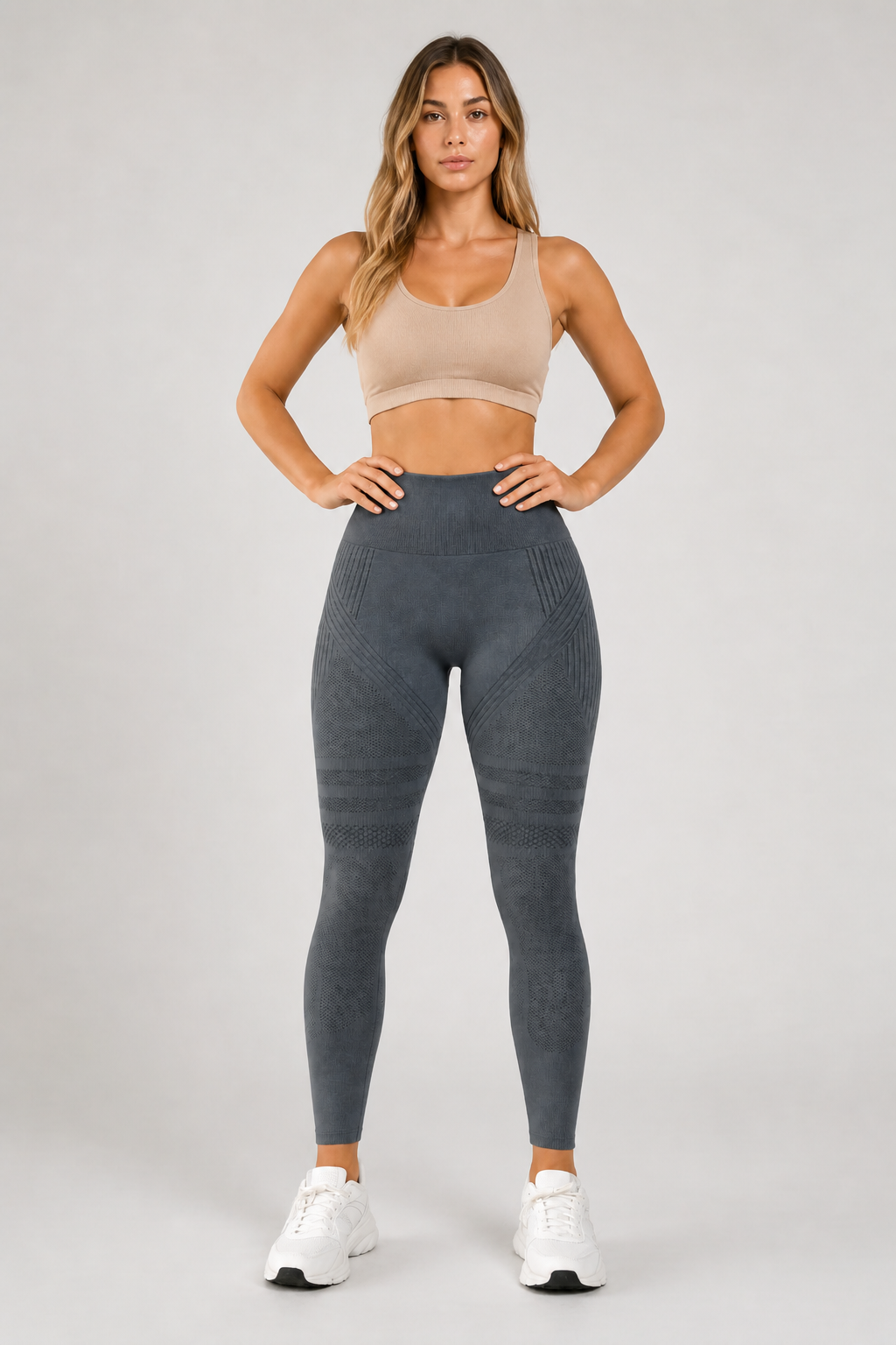 Leggings Veska Anticelulitis 3D, ajustados y con diseño que ayuda a reducir la celulitis en la piel.
