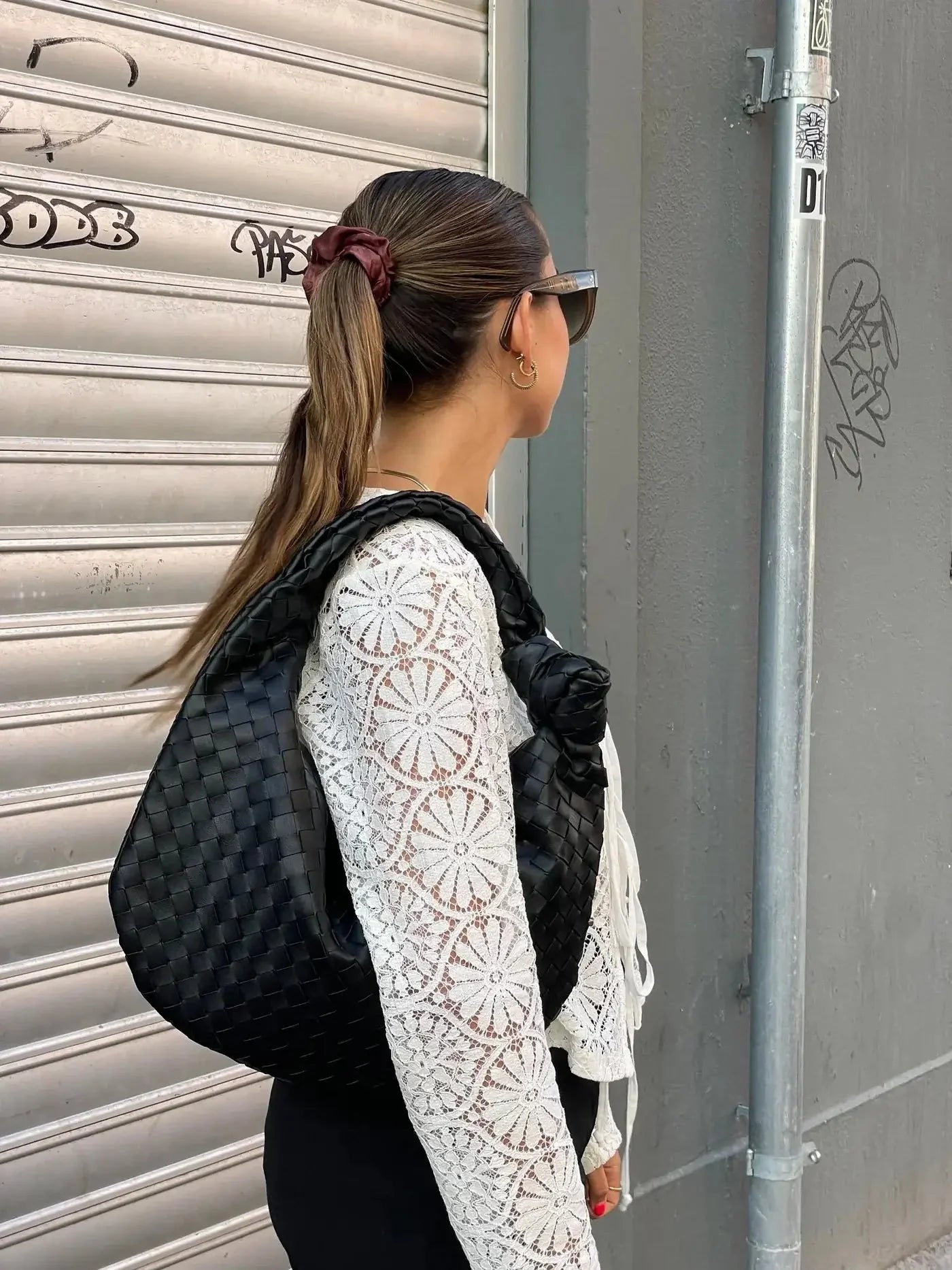 Bolsa tejida mediana - Veska 