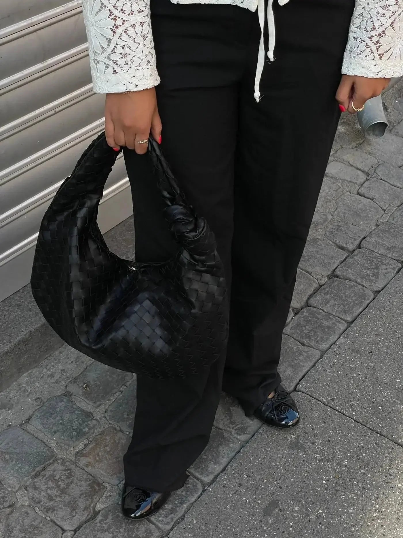 Bolsa tejida mediana - Veska 