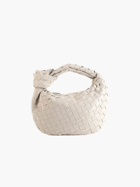 Bolso mini de ante tejido - Veska 