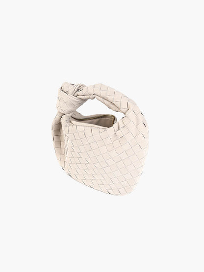 Bolso mini de ante tejido - Veska 