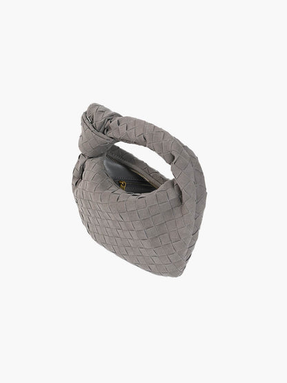 Bolso mini de ante tejido - Veska 
