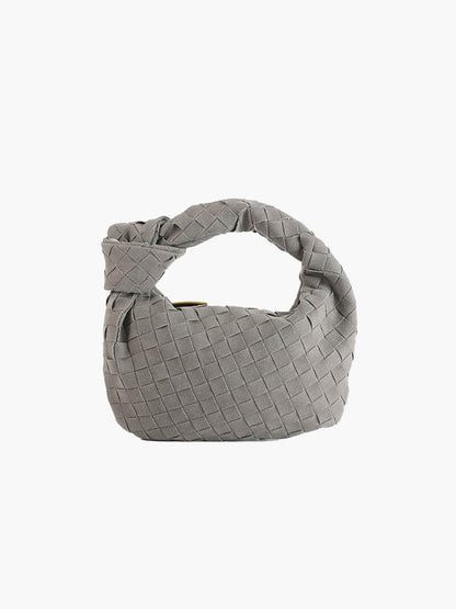 Bolso mini de ante tejido - Veska 