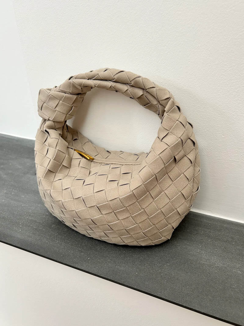 Bolso mini de ante tejido - Veska 