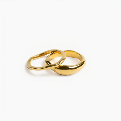 "Gemini" Stackable Rings - Veska 