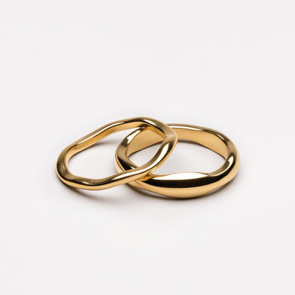 "Gemini" Stackable Rings - Veska 